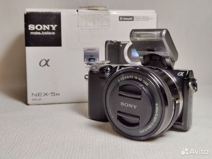 Sony 5R с объективом 16-50мм OSS