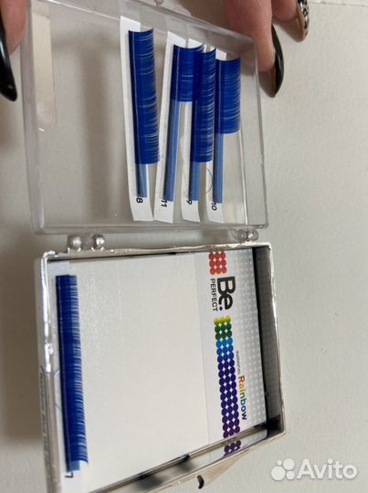 Цветные ресницы для наращивания