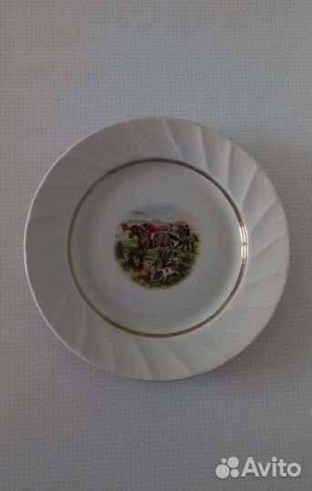 Блюдо фарфор+тарелки