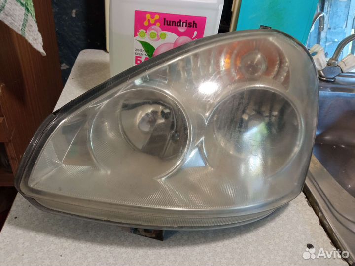Передние фары на priora 1
