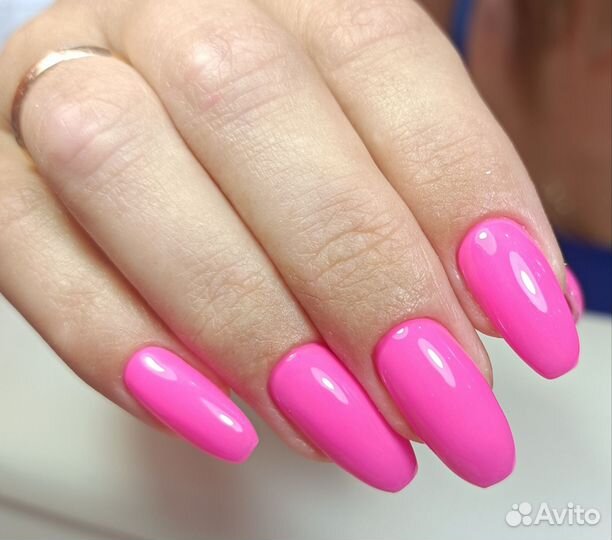 Маникюр ЖК Цветы