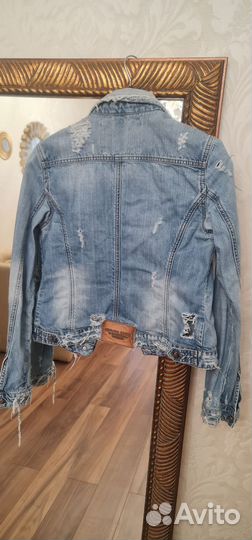 Джинсовая куртка Philip Plein оригинал