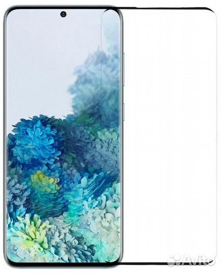 Защитное стекло 9h для Samsung Galaxy S20 Uv и лам