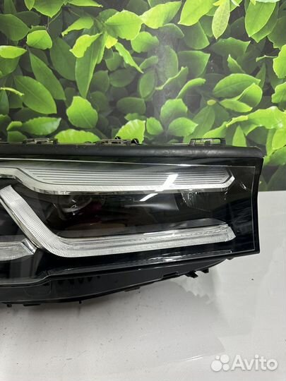 Фара правая Adaptive LED рестайлинг Хром BMW G30