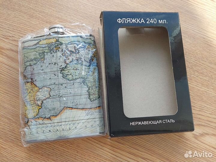 Фляжка из нержавейки