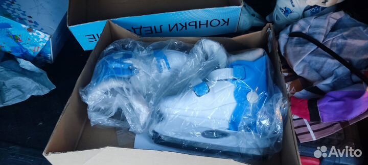 Коньки детские раздвижные 29-32