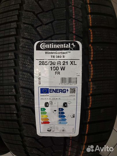 Continental ContiWinterContact TS 860S 285/30 R21 и 255/35 R21