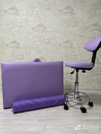 Стул и кушетка косметологические