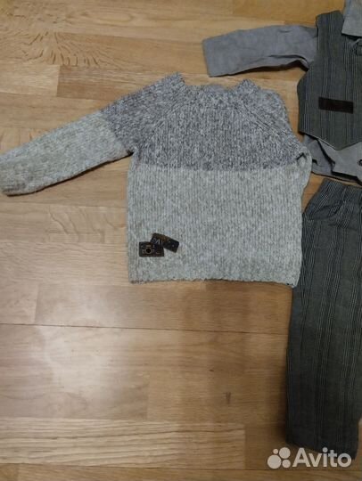 Стильный костюм для мальчика 80-86