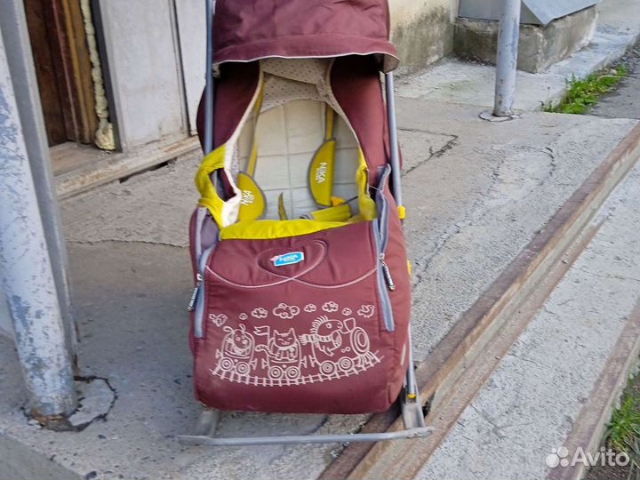 Детские зимние санки