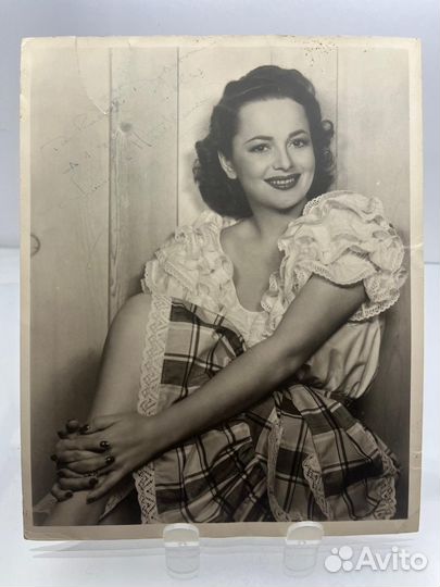 Автографы знаменитостей, Olivia de Havilland