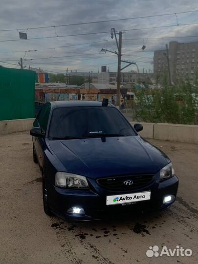 Hyundai Accent 1.5 AT, 2008, 190 000 км