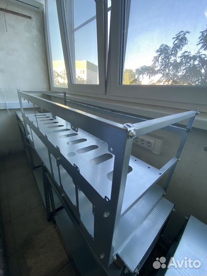 Корпус / Каркас для майнинг фермы 12 видеокарт