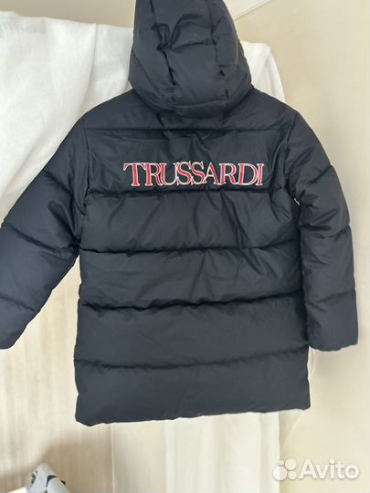 Куртка пуховик trussardi junior 116 размер