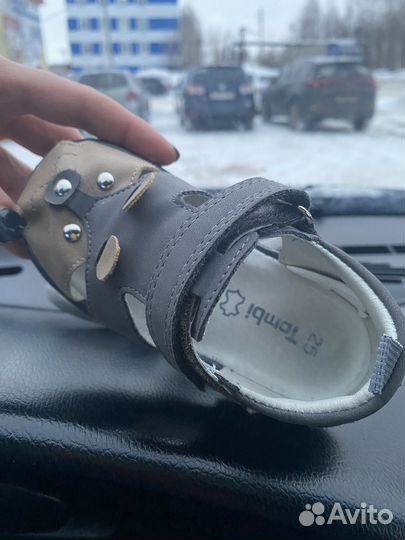 Сандали для мальчика 25