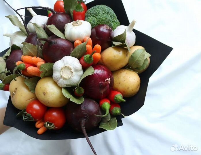Овощные букетики