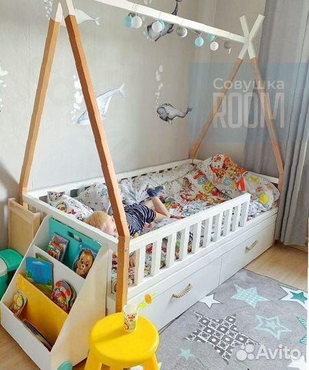 Кровать вигвам