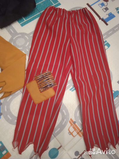 Карнавальный костюм разбойник,пират,людоед 128-140