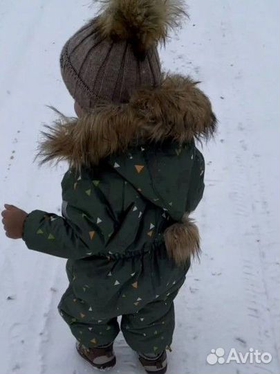Зимний комбинезон geburt 92 для двойни