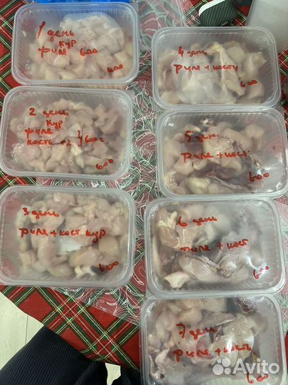 Перевод на мясной натуральный рацион собака/кот