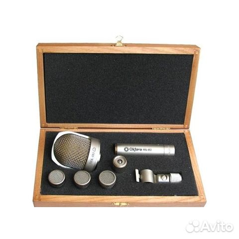 Новый МК-012-10 никель, в деревянном футляре Октав