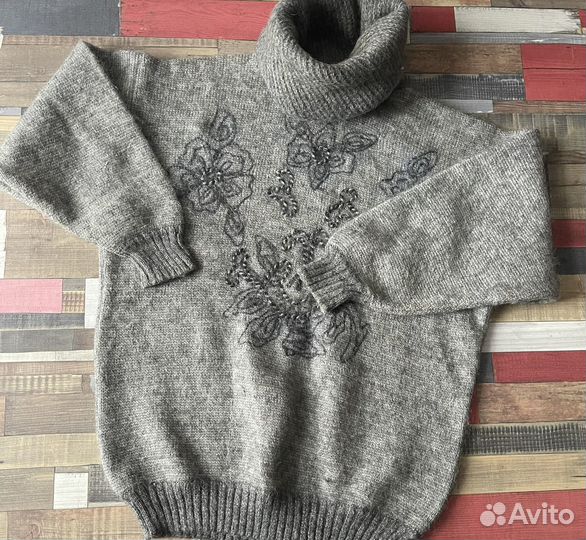 Свитер винтаж 90/е гг мохер