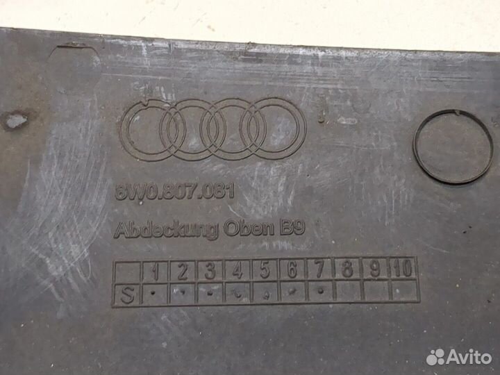 Накладка замка капота Audi A4 (B9), 2016