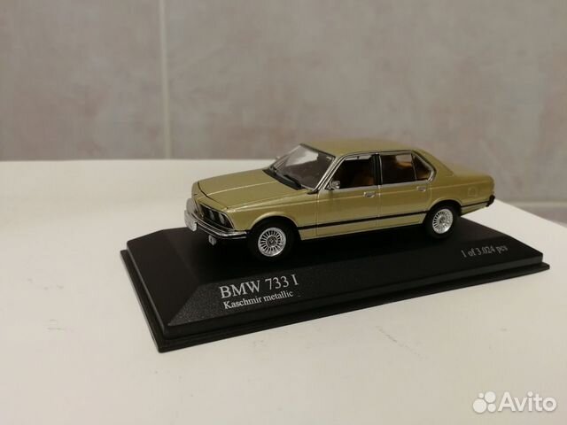 BMW e23 масштабная модель