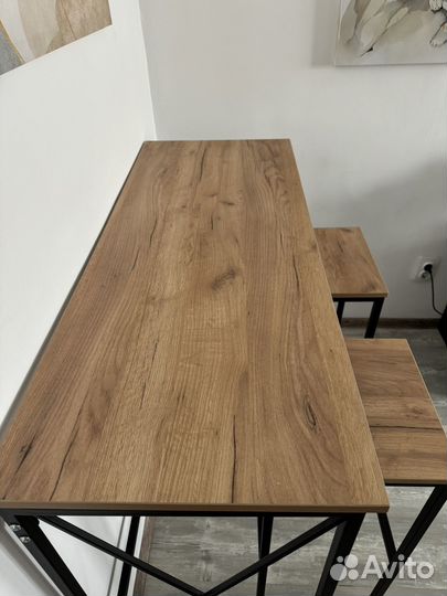 Барная стойка для кухни со стульями