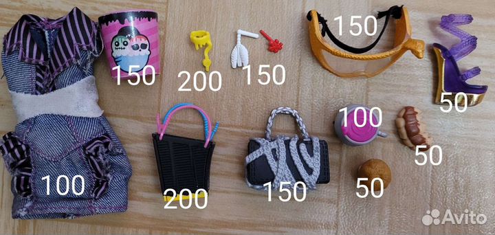 Аксессуары и запчасти монстр хай monster high