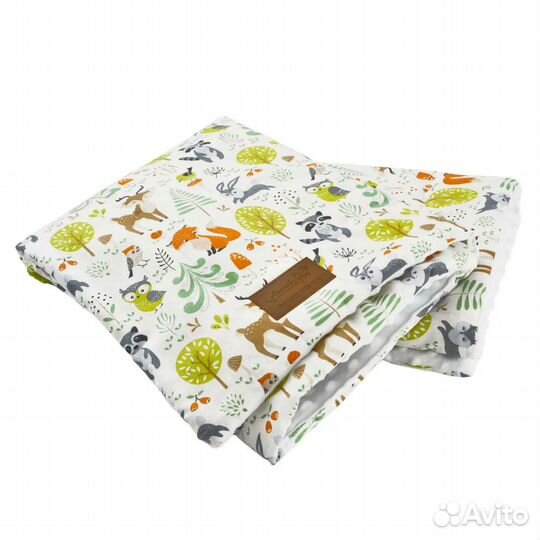 Плед детский новый Amarobaby