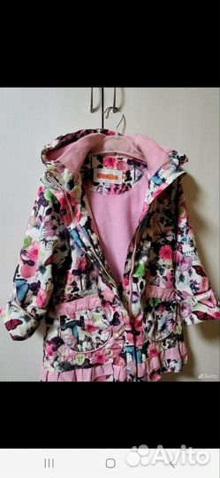 Куртка демисезонная для девочки 104