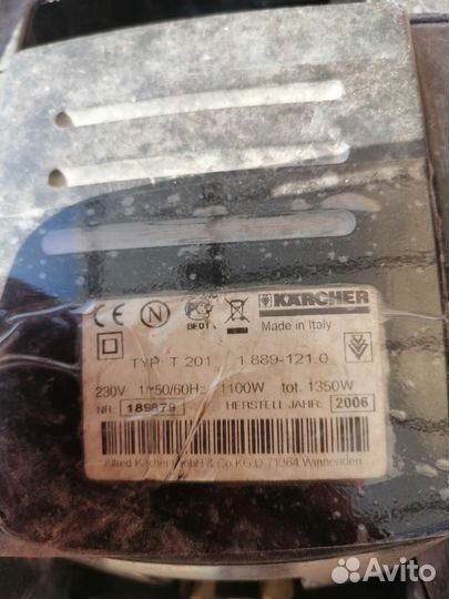 Строительный пылесос karcher бу