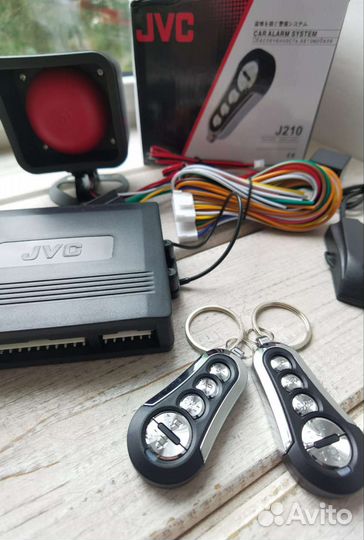 Сигнализация JVC для автомобилей