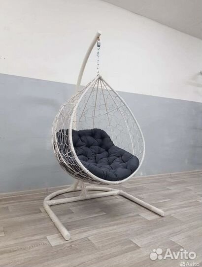 Подвесное кресло кокон капля