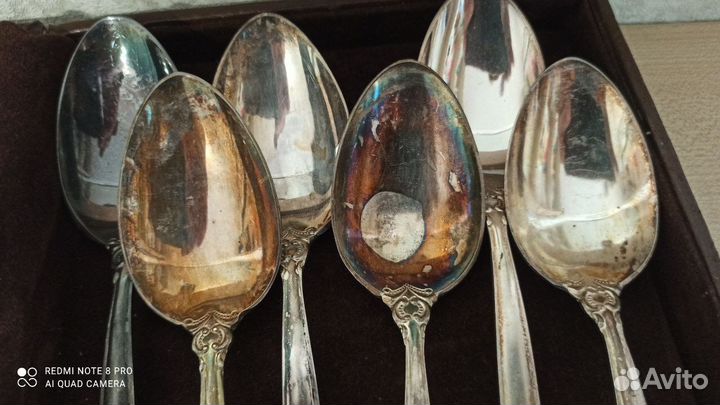 Столовые приборы Троянда мельхиор посеребрение