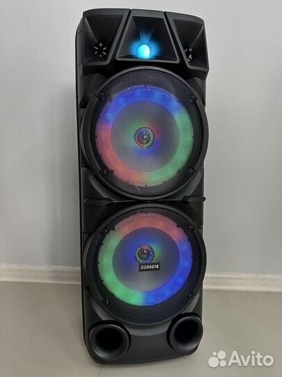 Большая блютуз колонка ZQS8210 с микрофоном