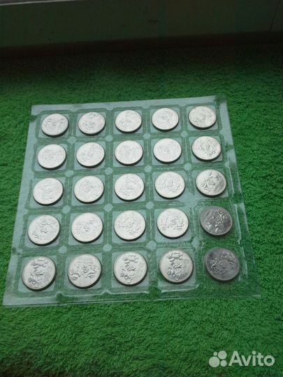 Юбилейные монеты Сочи 2014,зверюшки-талисманы