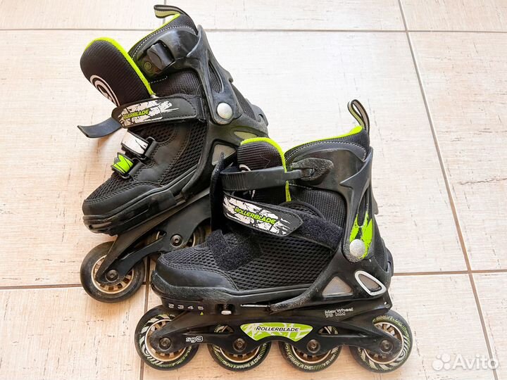 Детские роликовые коньки Rollerblade max wheel