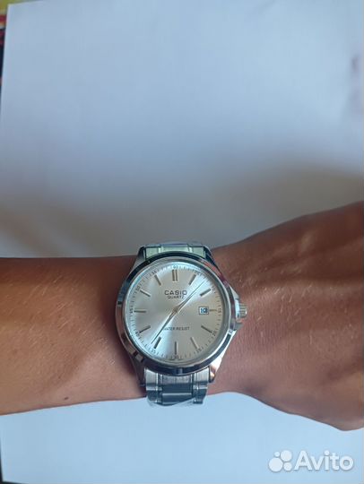 Часы casio quartz мужские