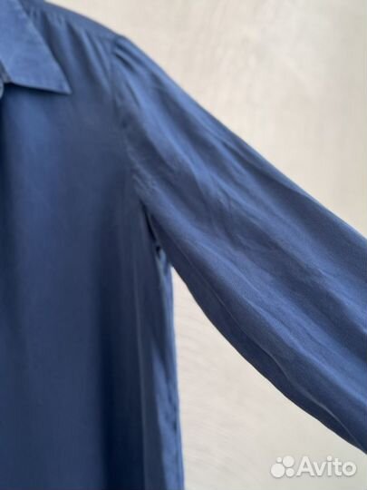 Рубашка блузка Massimo Dutti шелк
