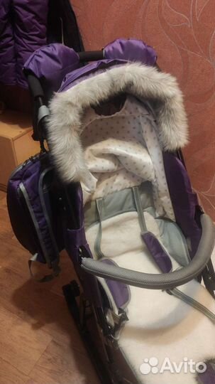 Коляска санки