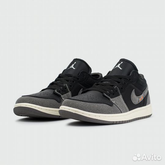 Кроссовки Nike Air Jordan 1 Low Inside Out Black