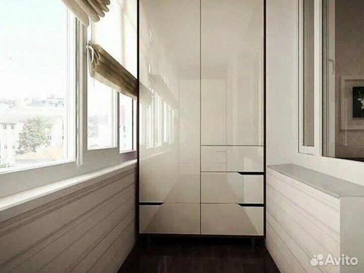 Шкаф на балкон с гарантией