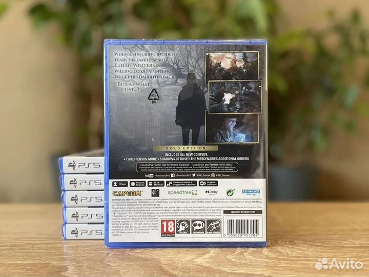 Resident evil village ps5 диски новые