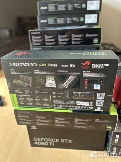 Видеокарта asus ROG Strix RTX 4080 super 16GB