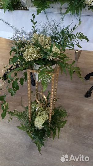 Аренда подставки для цветов на свадьбу