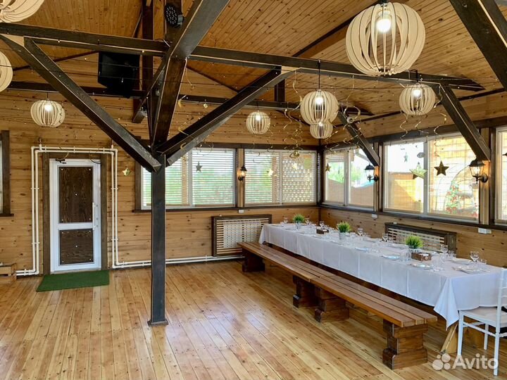 Тёплая беседка до 30 человек