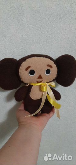 Чебурашка -игрушка ручной работы