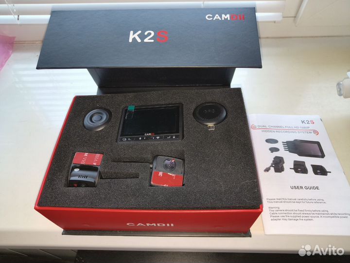 Скрытый видеорегистратор TrendVision K2S